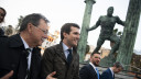 Pablo Casado en su visita a Ceuta