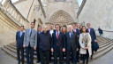 Pablo Casado en su visita a Burgos y a la agencia ...
