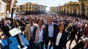 Pablo Casado, en un encuentro con los candidatos d...