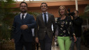 Pablo Casado con los candidatos de Gran Canaria