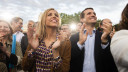 Pablo Casado en el inicio de campaña del PP