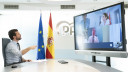 Videoconferencia de Pablo Casado con presidentes a...