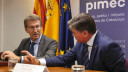 Reunión de Alberto Núñez Feijoó con PIMEC en Barce...