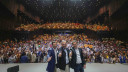 Alberto Núñez Feijóo en un acto en Sevilla, junto ...