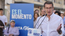 Feijóo en un acto del PP en Vitoria.