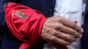 Feijóo en un mitin en Pamplona.