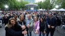 Cuca Gamarra y Javier de Andrés en Vitoria