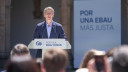 Alberto Núñez Feijóo, durante la presentación del ...