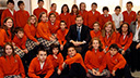 El presidente del Partido Popular, Mariano Rajoy r...