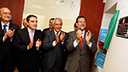 Mariano Rajoy y Javier Arenas, en la inauguracion ...