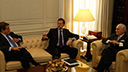 Mariano Rajoy se reúne con Carlos Divar
