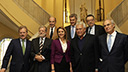 María Dolores de Cospedal en una conferencia en el...