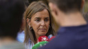 Carmen Fúnez realiza declaraciones a los medios de...