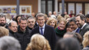 Paseo de Alberto Núñez Feijóo y Paco Núñez en Daim...