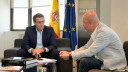 Reunión de Alberto Núñez Feijóo con Unai Sordo, se...