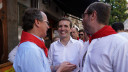 Visita de Pablo Casado a Vitoria en las fiestas de...