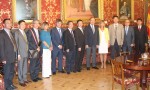 Visita de la delegación china al Senado