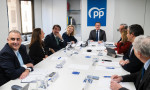 Alberto Núñez Feijóo se reúne con los responsables autonómicos de vivienda del PP