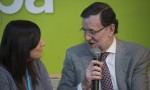 Rajoy y Bea Jurado en la Convención 