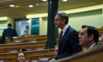 César Sánchez en la sesión de control al Gobierno