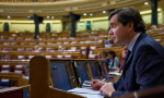 Pablo Hispán en el Pleno del Congreso 