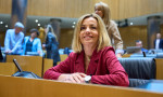 Ana Zurita antes de su intervención.
