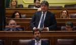 Luis Santamaría en la sesión de control al Gobierno