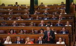 Carlos Rojas en la sesión de control al Gobierno en el Congreso