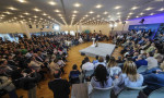 Alberto Núñez Feijóo en el acto de entrega de carnés a nuevos afiliados 