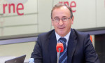 El presidente del PP vasco, Alfonso Alonso, es entrevistado en 