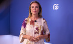 Cuca Gamarra durante su intervención