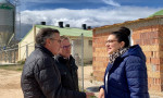 Luis María Beamonte visita Monforte de Moyuela