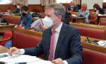 Javier Lacalle durante su intervención.