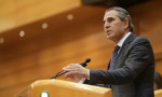 Sanz Vitorio durante su intervención en el Senado