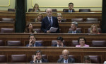 Gabriel Elorriaga en la sesión de control al Gobierno 