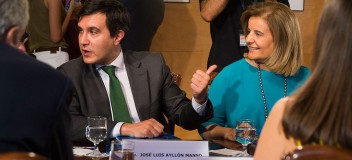 Tercera reunión de los equipos de PP y Ciudadanos en el Congreso de los Diputados