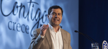 Juan Manuel Moreno en la Clausura de la Convención Nacional 