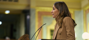 Rosa Romero durante su intervención.