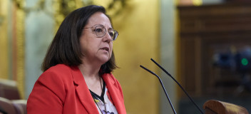 María Jesús Moro durante su intervención.