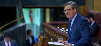 Jesús Postigo durante su intervención.