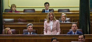 Alicia García en la sesión de Control al Ejecutivo Alicia García en la sesión de Control al Ejecutivo