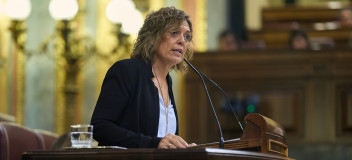 Milagros Marcos en el Pleno del Congreso Milagros Marcos en el Pleno del Congreso