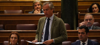 Terol en la sesión de control al Gobierno