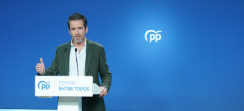 Borja Sémper durante su intervención. Borja Sémper durante su intervención.