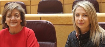 Las senadoras populares Rosa Vindel y Edelmira Barreira