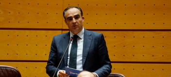 El senador por Cantabria, Javier Puente El senador por Cantabria, Javier Puente