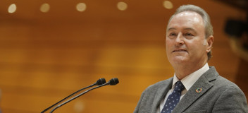 El senador Alberto Fabra El senador Alberto Fabra