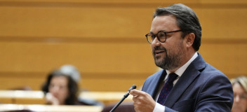 El portavoz adjunto del Grupo Parlamentario Popular y senador por Canarias, Asier Antona