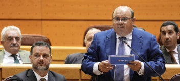 El senador del Grupo Parlamentario Popular por Granada José Antonio Robles