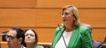 La senadora del Partido Popular por Teruel, Carmen Pobo